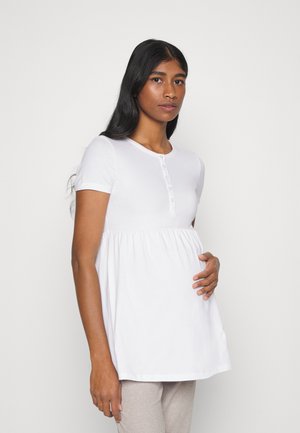 Vero Moda UMSTANDS - Tygbyxor - Navy/mörkblå