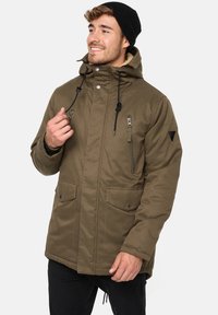 INDICODE JEANS - Parka - dark green Thumbnail-Bild 1