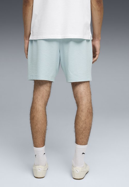 PUMA ESSENTIALS ELEVATED 7" SHORTS - Shorts - fresh water — photo 3