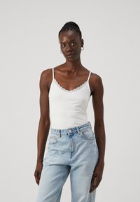 Even&Odd Tall 2 PACK - Top - off-white/bordeaux