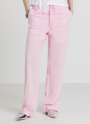 Calliope SANGALLO - Stoffhose - rosa medio