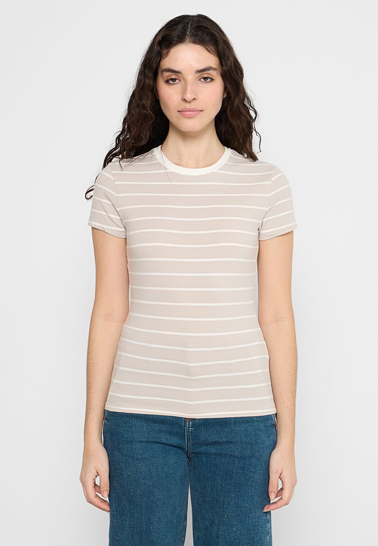 Abercrombie & Fitch T-shirt print beige