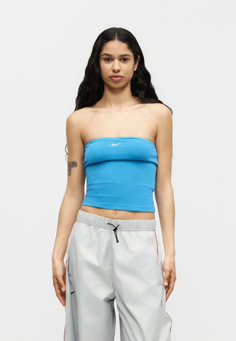 Nike Sportswear TUBE - Top - photo blue/sail