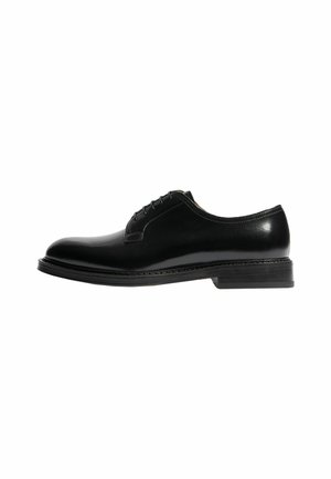HARRY - Elegantna obuća s vezicama - black calf