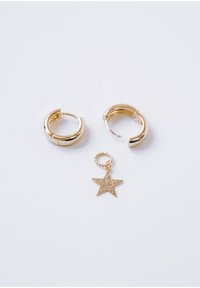 GG UNIQUE WITH REMOVABLE STAR - Earrings - gold-coloured