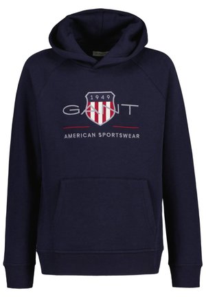 ARCHIVE SHIELD HOODIE UNISEX - Hanorac - evening blue