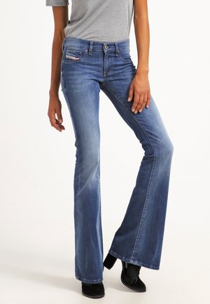 Bootcut jeans - blue denim
