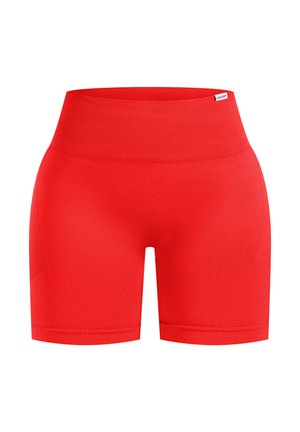 Smilodox EDINA SEAMLESS SCRUNCH - Leggings - rot