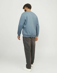 Jack & Jones JJEBRADLEY CREW  - Sweatshirt - goblin blue