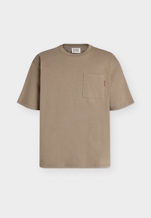 Scotch & Soda, LOOSE-FIT T-SHIRT - Обикновена тениска - walnut
