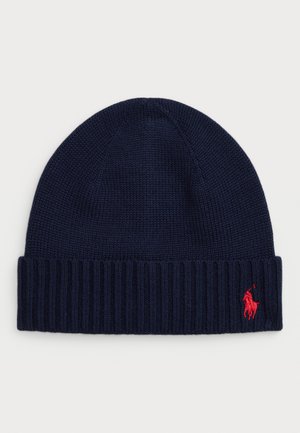 Polo Ralph Lauren WOOL HAT UNISEX - Pletena kapa - navy