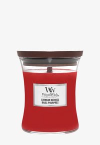 Woodwick - MEDIUM JAR CRIMSON BERRIES - Candela profumata - red Immagine in miniatura 1