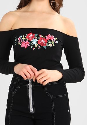 Langarmshirt - black