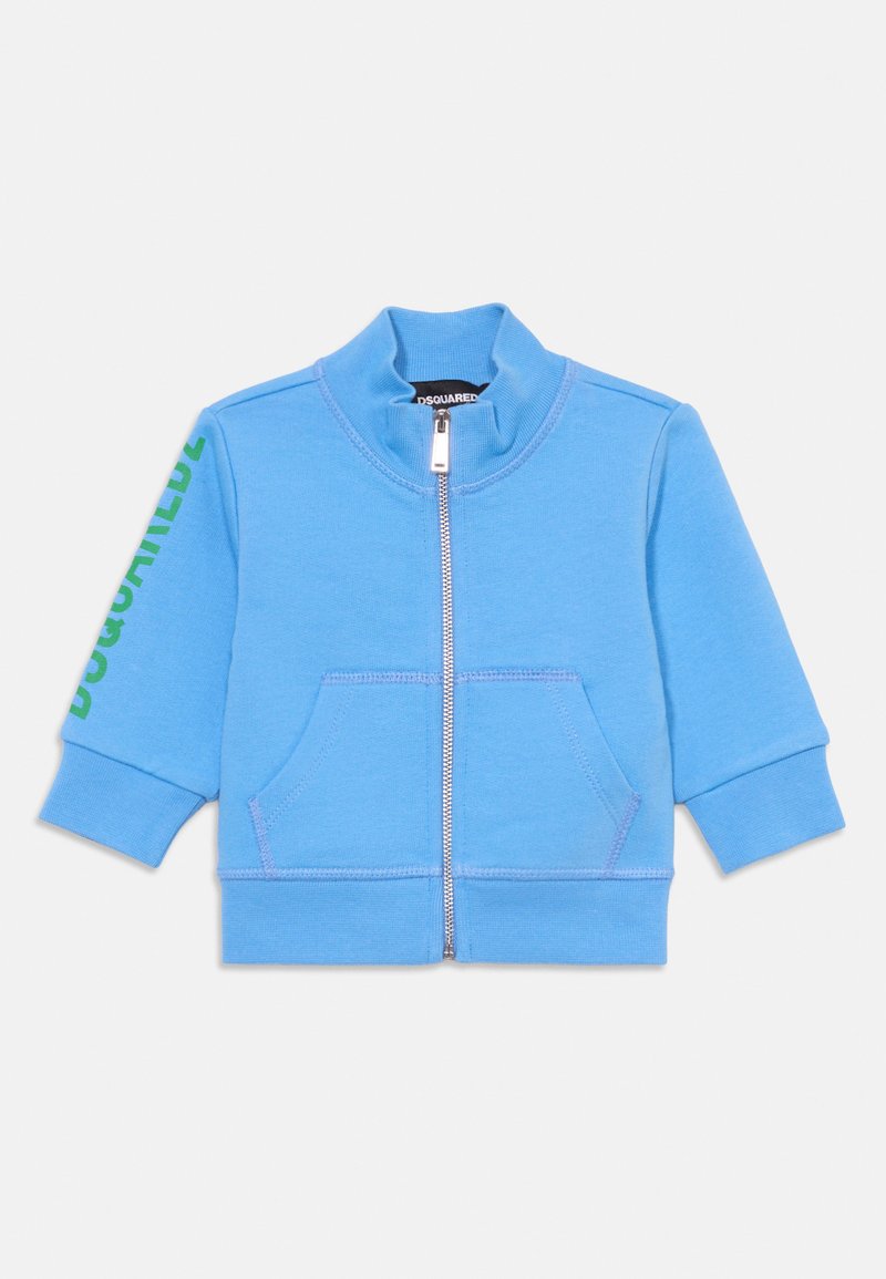 Dsquared2 Sweater met rits lichtblauw