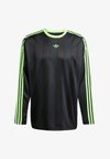 JACQ - Ilgarankovis viršutinės dalies drabužis - black   signal green