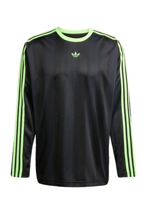 adidas Originals Långärmad tröja - black   signal green