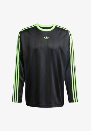 adidas Originals JACQ - Top s dlhým rukávom - black   signal green