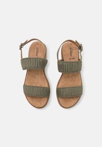 s.Oliver Platform sandals - pistachio