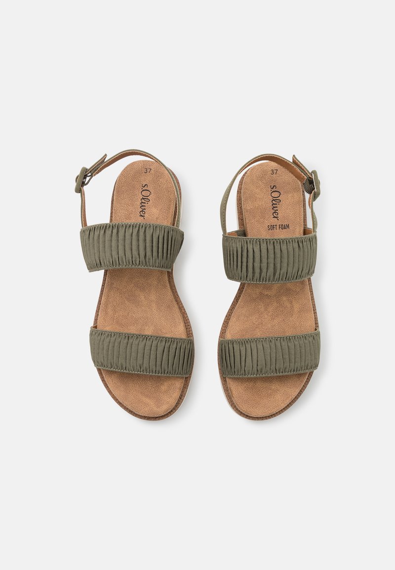 Damen Sneaker | s.Oliver Plateausandalette pistachio/khaki - HI29255 Damen Sneaker | s.Oliver Plateausandalette pistachio/khaki - HI29255