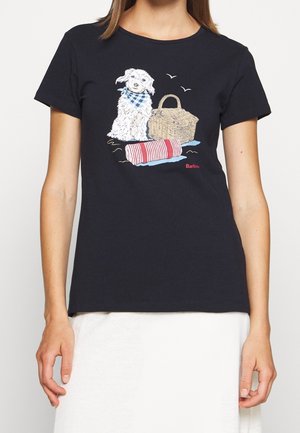 T-Shirt print - dark blue