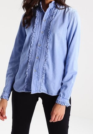 Hemdbluse - light-blue denim