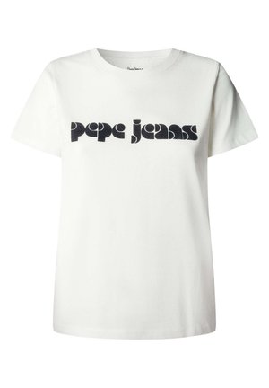 Pepe Jeans, PEPE JEANS PRINT T-SHIRT BENILDA - T-shirt imprimé - mousse white