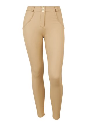PUSH UP SUPERSKINNY - Pantalones - irish cream