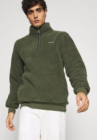 Schott SWANDRIC - Fleecepullover - kaki