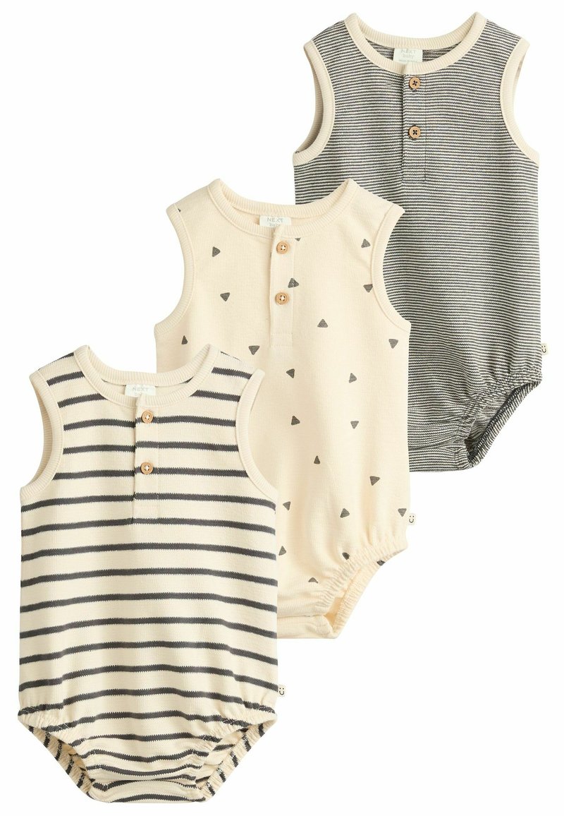 Next BLOOMER 3 PACK REGULAR FIT - Body - monochrome stripe
