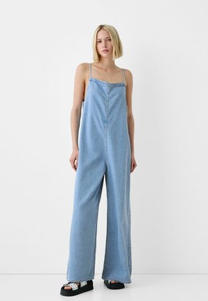 Bershka Buksedragter - light blue