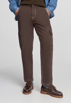 Pantaloni cargo - marrone