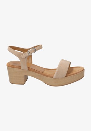 Unisa Sandales à plateforme - beige