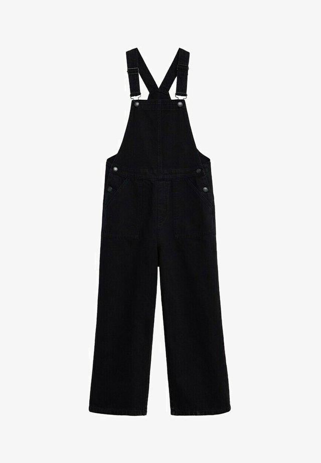 AMBER - Overall /Buksedragter - black denim