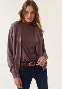 TATUUM MAGDO - Cardigan - grey violet