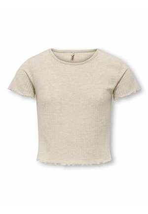 CROPPED - T-shirt basique - pumice stone 3