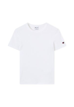 Champion, CORE HERITAGE SHORT SLEEVE FITTED - T-shirt basique - white
