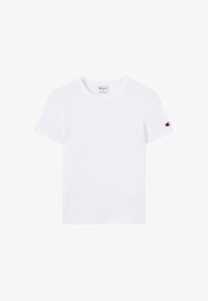 Champion, CORE HERITAGE SHORT SLEEVE FITTED - T-shirt basique - white