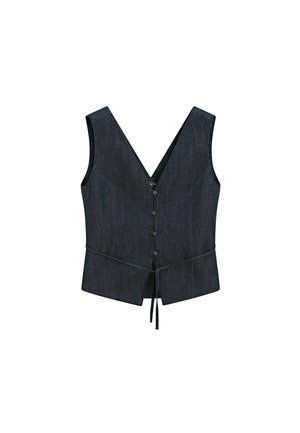 Massimo Dutti, Vest - dark blue