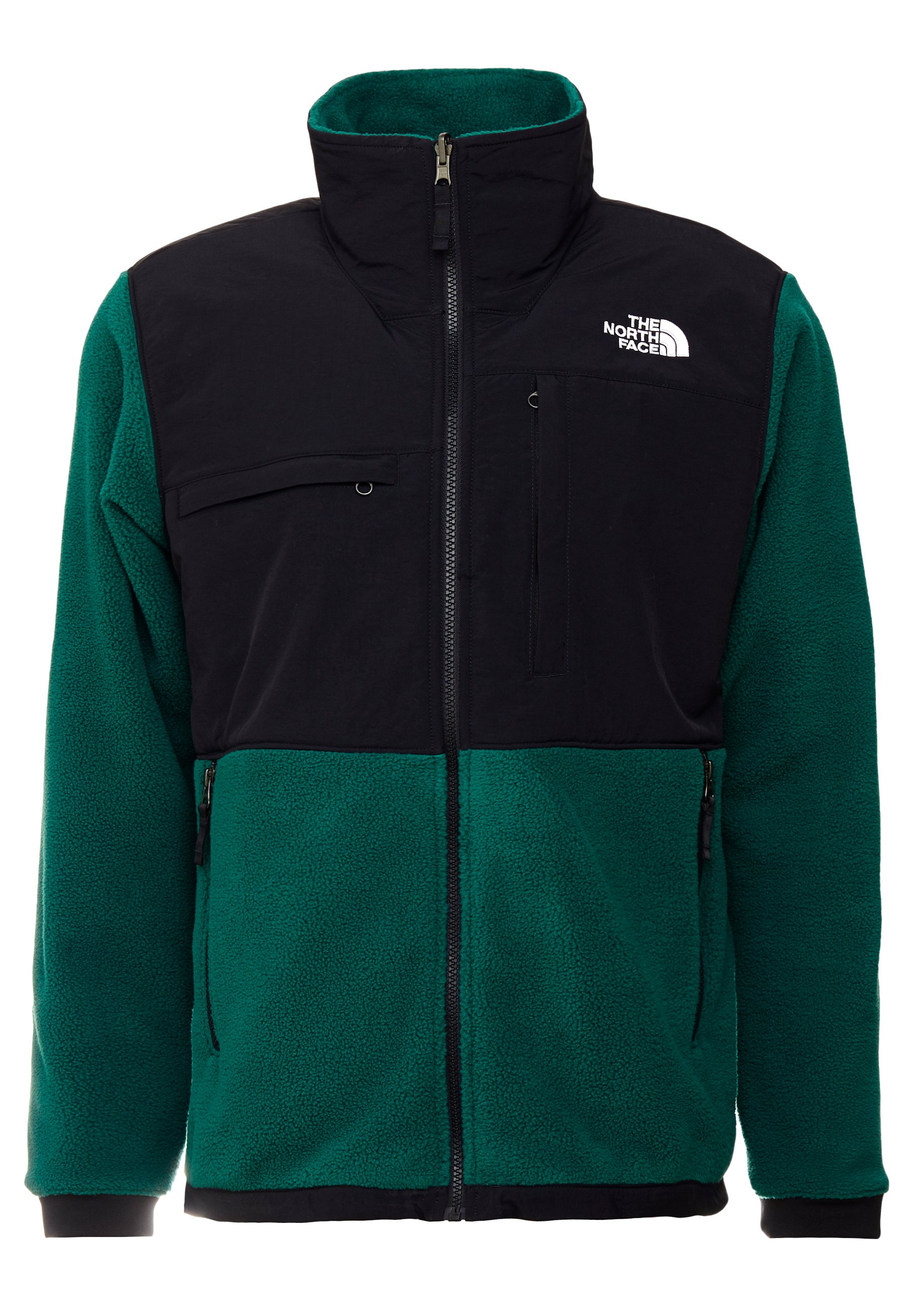 the north face green fleece