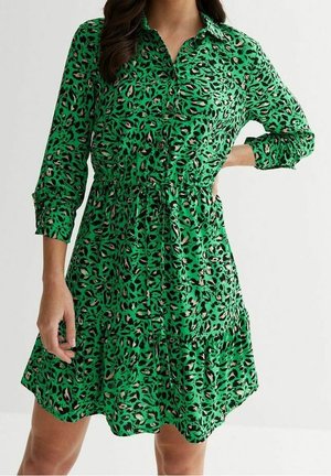 Blousejurk - mottled green