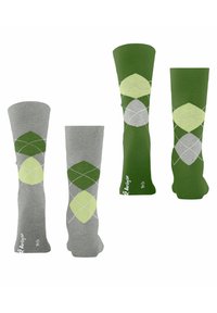 Burlington 2 PACK - Socken - l grey mel