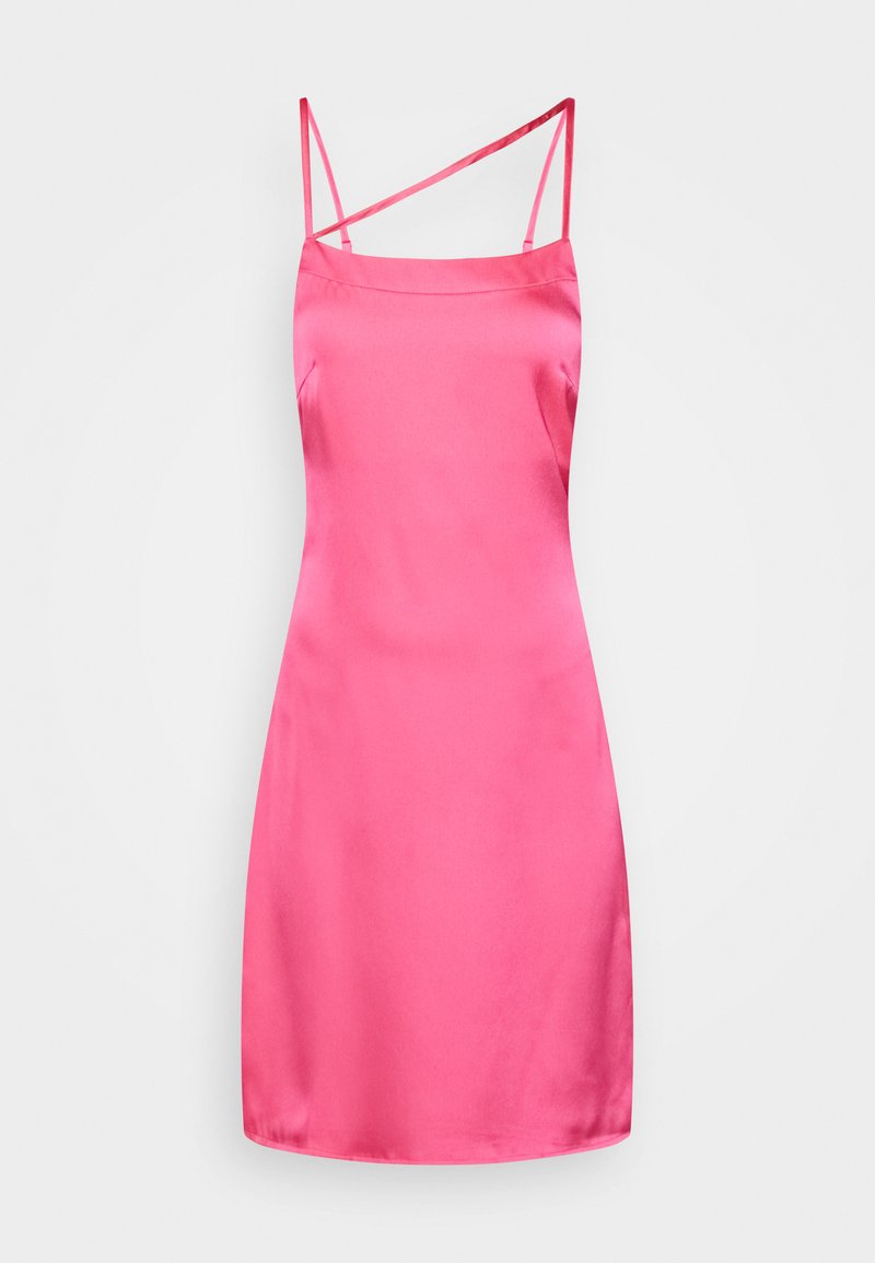 Neon & Nylon Cocktailjurk donkerroze