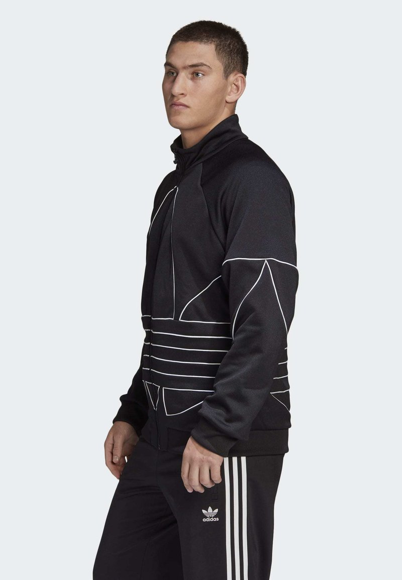 adidas originals hoodie with big trefoil logo