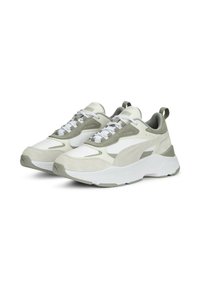 Puma CASSIA MIX  FÜR DAMEN - Sporta apavi - white vapor gray flat light gray
