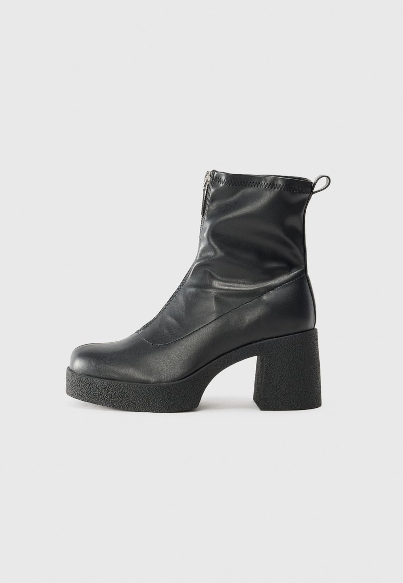 Even&Odd Platform ankle boots - black - Zalando.co.uk