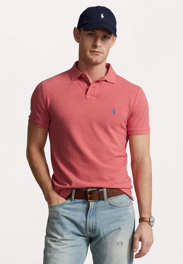 CUSTOM SLIM FIT MESH POLO SHIRT - Polo shirt - highland rose heather