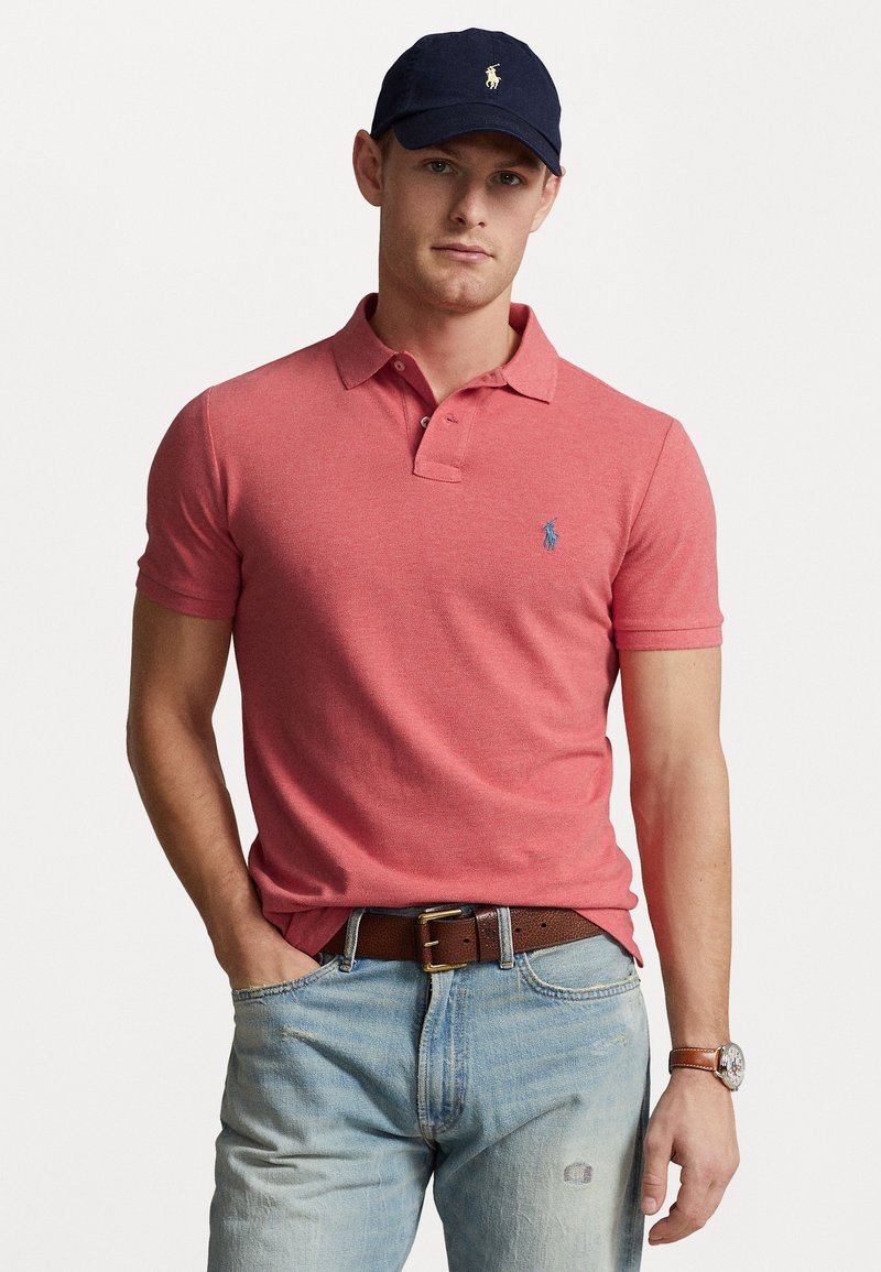 Polo Ralph Lauren - THE ICONIC MESH POLO SHIRT - Piké - highland rose heather, Förstora