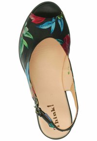Think! Scarpe con plateau - schwarz
