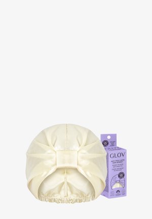 GLOV® ANTI-FRIZZ SATIN HAIR BONNET - HAIR PROTECTING SLEEP CAP - Accessoires cheveux - beige