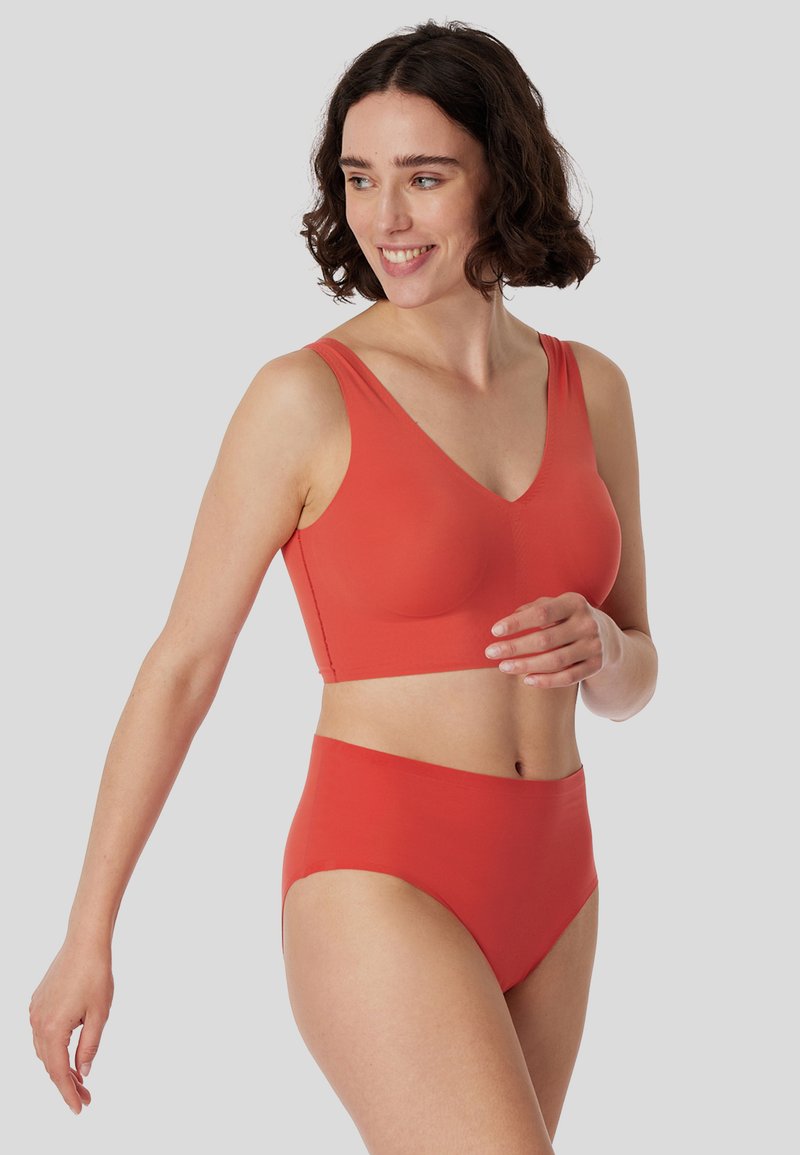 Schiesser 2-PACK INVISIBLE SOFT - Slip - rot